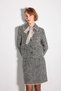 Baby Collar Tweed Jacket - Black