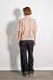 Hayalperest Collection High Collar Openwork Viscose Knitwear Blouse - Stone - 7