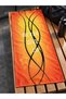 Never Give up Printed Sports Fitness Towel 50X100 cm High Sweat Absorbent Quick Drying Sports Athlete Towel Fitness Training Gym Boxing - 3
