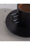 Mdm coco rain matte 2-person 4 piece coffee cup set - black - 90 ml - 6