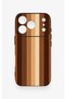 iPhone 17 Pro Compatible Autumn Lines Patterned Silicone Case - 2