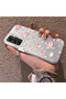 Pink Turtle and Seashell Patterned Silicone Case Compatible with Samsung Galaxy A34, Featuring a Cute Design. - 2
