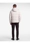 Hooded Inflatable Jacket with Zipper Pocket - 3