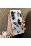 Black and Gray Butterfly-Printed Protective Case Compatible with Tecno Camon 40, Offering Impact Protection.