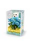 Blue Flower Mini Teddy Bear Decorative Gift Set, 12-Piece Boxed Set. - 2