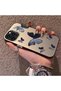 Black and Gray Butterfly-Printed Protective Case Compatible with iPhone 13 Pro Max, Offering Impact Protection. - 2