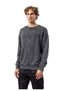 Men's Sweatshirt, Washed Look, Round Neck Men's Sweatshirt Cl595 - 2