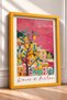 La Dolce Vita Lemon Tree and Positano Framed Painting, Italy Poster, Wall Decor, Itp106. - 2