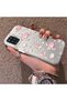 Pink Turtle and Seashell Patterned Silicone Case Compatible with Samsung Galaxy A12/M12, Featuring a Cute Design. - 2