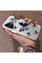 Black and Gray Butterfly-Printed Protective Case Compatible with iPhone 16, Offering Impact Protection. - 2