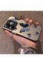 Tecno Spark 20 Compatible Black and Gray Butterfly Print Protective Case, with Impact Protection. - 2