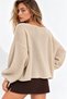 Women's Stone Boat Neck Wrap Knit Sweater - 5