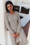 Women's Stylish Stretchy Gray Pajama Set