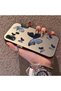 Black and Gray Butterfly-Printed Protective Case Compatible with Samsung Galaxy A30/A20, Offering Impact Protection. - 2