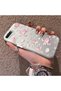 Pink Turtle and Seashell Patterned Silicone Case, Compatible with iPhone 7 Plus/8 Plus, with a Cute Design. - 2