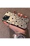 Black Striped Silicone Case Compatible with iPhone 15, Featuring a Simple and Stylish Design. - 2