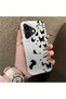 iPhone 16 Compatible Dot and Butterfly Combination Printed Case, for Everyday Use.