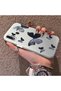 Black and Gray Butterfly-Printed Protective Case Compatible with Samsung Galaxy A30/A20, Offering Impact Protection. - 2