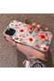 iPhone 11 Pro Max Compatible, Pink Protective Case with a Large Floral Print, Offering Impact Protection. - 2