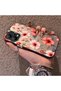 Redmi Note 12 5g Compatible, Pink Protective Case with a Large Floral Print, Offering Impact Protection. - 2