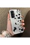 Samsung Galaxy A35 Compatible Case with a Dot and Butterfly Pattern, Suitable for Everyday Use.