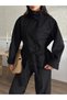 Women's Button-Up Imported Premium-Quality Designer Suede Jacket - 6