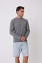 Men's Long Sleeve Crew Neck T-Shirt - 4