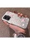 Pink Turtle and Seashell Patterned Silicone Case Compatible with Poco C65, Featuring a Cute Design. - 2