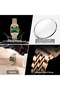 Luxury Diamond Green Dial Wristwatch - 4