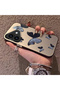 iPhone 17 Compatible Black and Gray Butterfly Print Protective Case, with Impact Protection. - 2