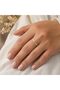 925 Silver Ring Type Simple Wedding Ring, Size 57 - 2