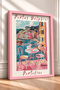 Portus Delphini Portofino Balcony Framed Painting, Italy Poster, Living Room, Kitchen, Wall Decor, Itp118. - 2