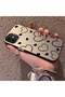Black Striped Silicone Case Compatible with iPhone 12 Mini, Featuring a Simple and Stylish Design. - 2