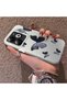 Tecno Spark 20 Compatible Black and Gray Butterfly Print Protective Case, with Impact Protection. - 2