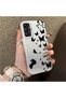 Samsung Galaxy A14 4G/5G Compatible Case with a Dot and Butterfly Pattern, Suitable for Everyday Use.