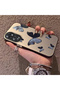 Oppo A60 Compatible Black and Gray Butterfly Print Protective Case, with Impact Protection. - 2