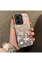 Vivo Y56 Compatible Silicone Case with a Pink Turtle and Seashell Pattern, Featuring a Cute Design.