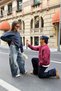 Fw Cool Puff Boxy Fit Burgundy Sweatshirt - 4