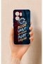 Oppo Reno 13F Compatible Wavy Burgundy and Blue Patterned Silicone Case.
