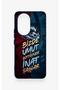 Honor 200 5g Compatible Wavy Burgundy and Blue Patterned Silicone Case. - 2
