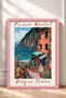Flower Market Cinque Terre Florist Framed Painting Italy Poster Living Room Kitchen Wall Decor Itp142 - 3