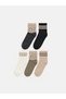 5-Piece Embroidered Women's Socks for Style Enthusiasts from Uzg Store