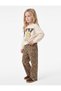 Baby Girls Cream Graphic Print Round Neck Long Sleeves Sweatshirt - 3