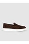 Genuine Leather Brown Men's Loafer Shoes