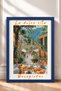 Buongiorno Kubbeli Street Kruvasan Framed Painting Italy Poster Living Room Kitchen Wall Decor Itp127 - 3