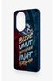 Honor 200 5g Compatible Wavy Burgundy and Blue Patterned Silicone Case. - 4
