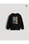 Tom and Jerry Printed 3-Thread Brushed Cotton Children's Sweatshirt