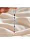 Stainless Steel Y Necklace, Silver Color, Multi-Stone, Colorful Zircon Stone, Long Pendant, Steel Necklace (38 cm Chain, 4 cm Extension. Comes with a Jewelry Box). - 2