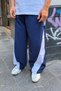 Wave Navy Track Pants - 4