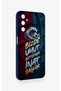 Samsung A05S Compatible Wavy Burgundy and Blue Patterned Silicone Case. - 3